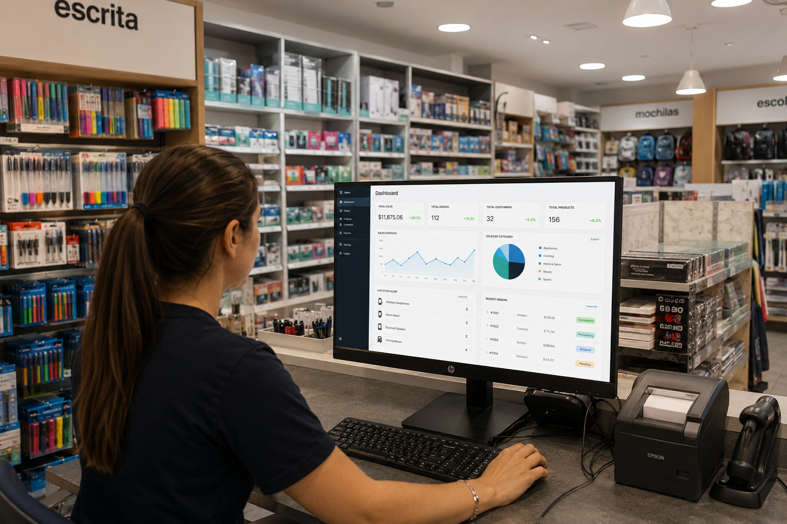 Sistema para Papelaria: Controle Total de Estoque e Vendas
